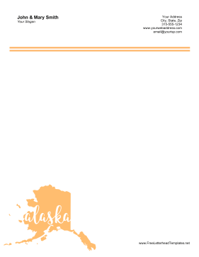 Alaska Letterhead Letterhead Template