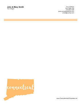 Connecticut Letterhead Letterhead Template