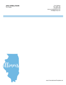 Illinois Letterhead Letterhead Template