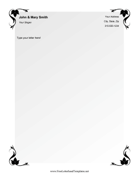 Lotus Corners Letterhead Letterhead Template